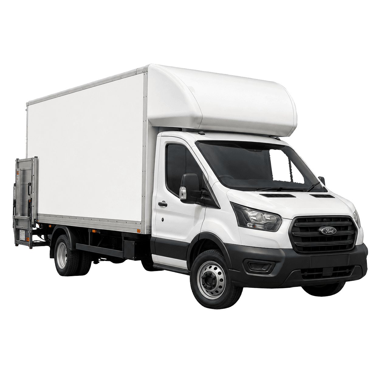 Luton box van with tail lift for moves in Watford